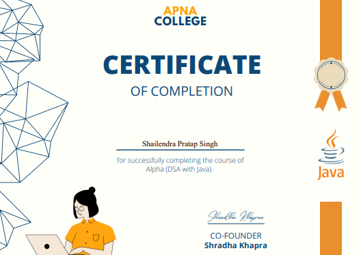 DSA Certificate