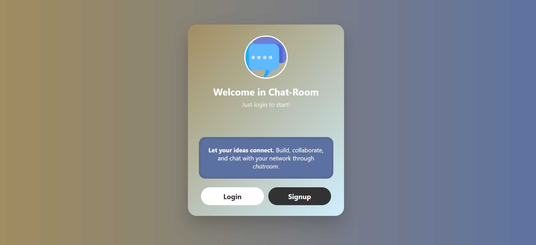 Chat Room - Real-Time Messaging App